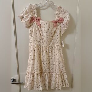 NWT Altar’s State ivory dress. Size M.  Retail price: $82